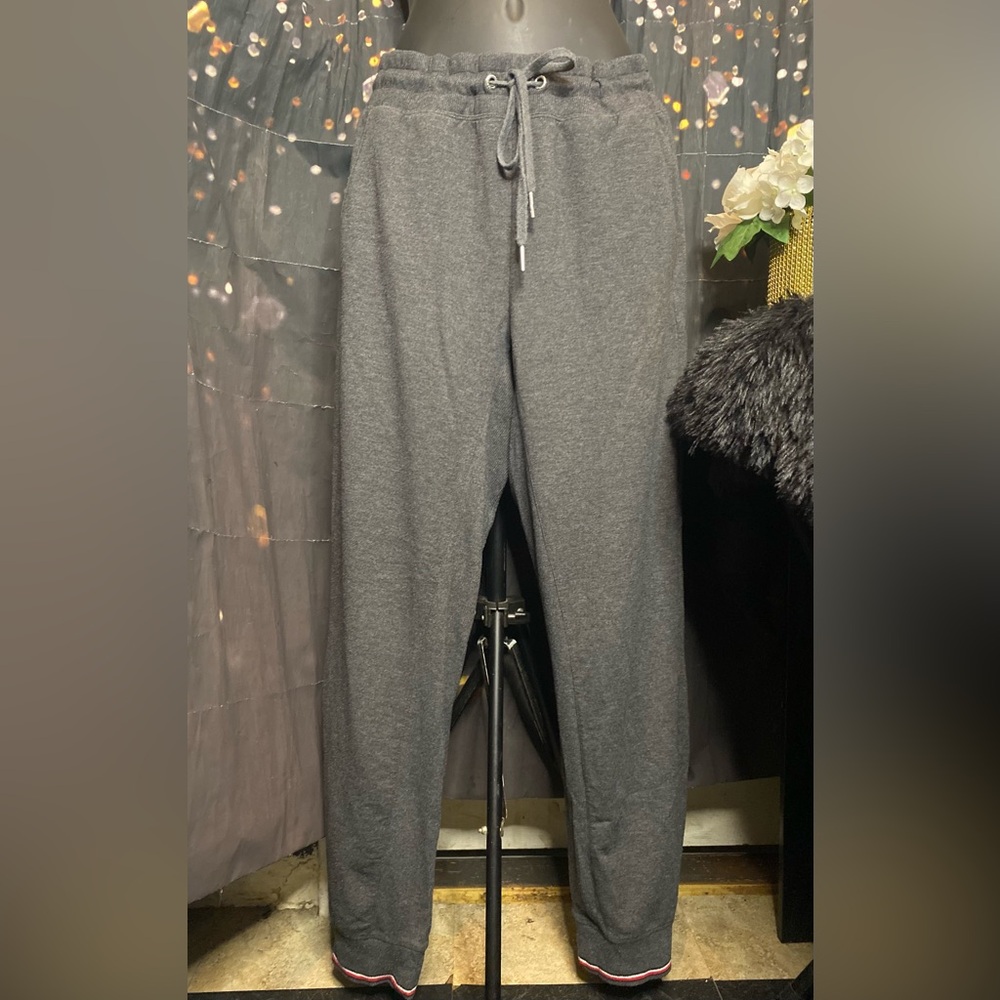 Tommy Hilfiger Sport Women's  Size S Jogger Pants Drawstring Heather Gray